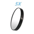 Miroir grossissant 5X/10X/15X avec ventouses