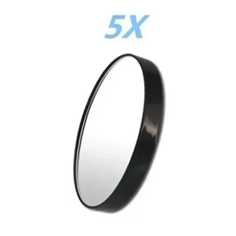 Miroir grossissant 5X/10X/15X avec ventouses
