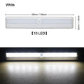 6/10 LEDs PIR LED Capteur de Mouvement Lumière Armoire Penderie Lit Lampe LED Sous Meuble Veilleuse Pour Placard Escaliers Cuisine