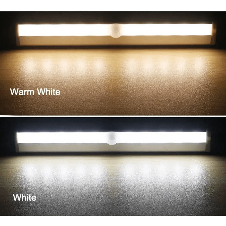 6/10 LEDs PIR LED Capteur de Mouvement Lumière Armoire Penderie Lit Lampe LED Sous Meuble Veilleuse Pour Placard Escaliers Cuisine