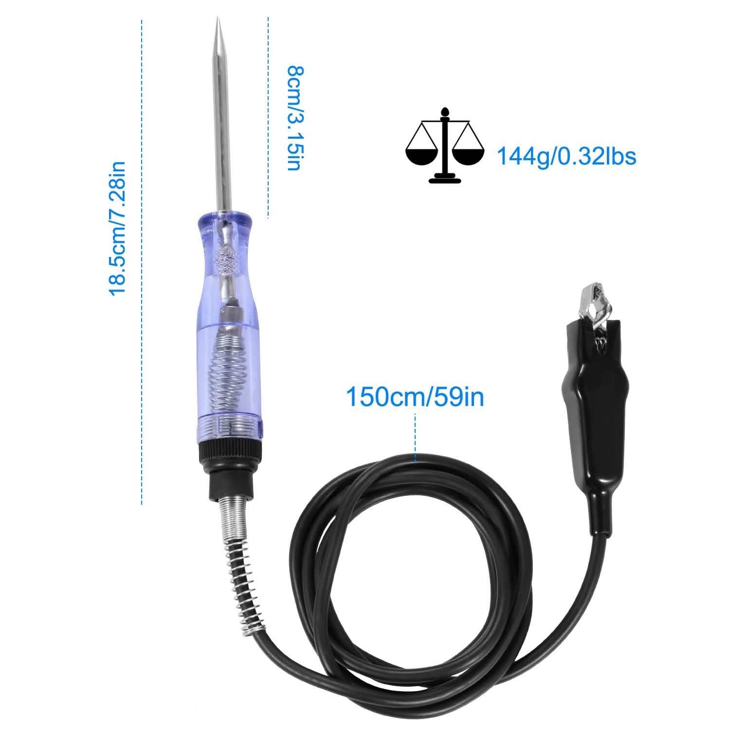 Testeur de circuit automobile 6-24 V CC