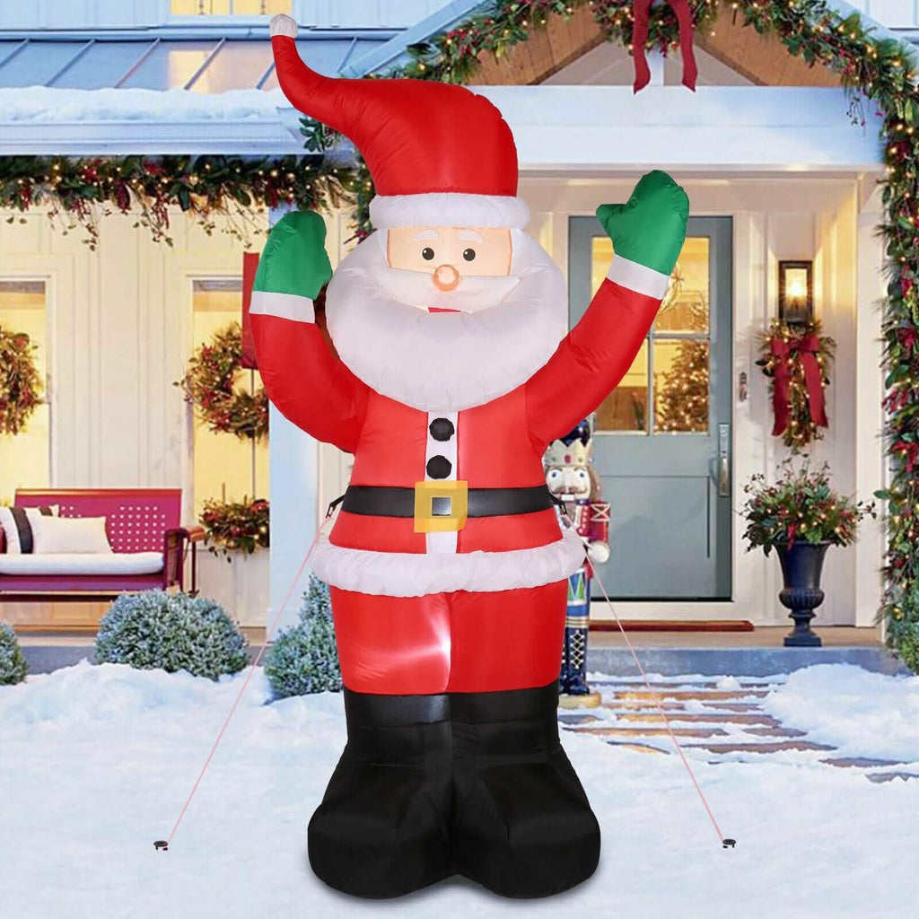 Décoration gonflable extérieure Père Noël de 1,80 m