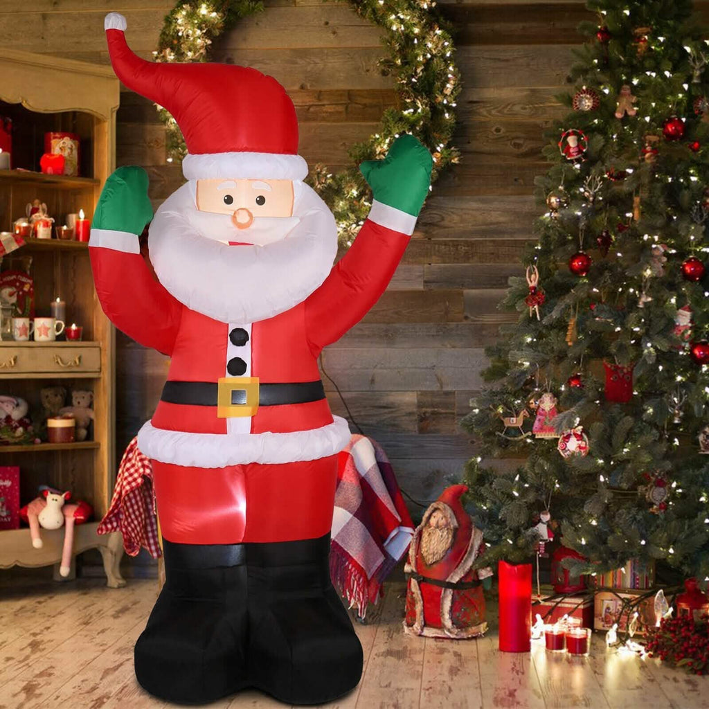 Décoration gonflable extérieure Père Noël de 1,80 m