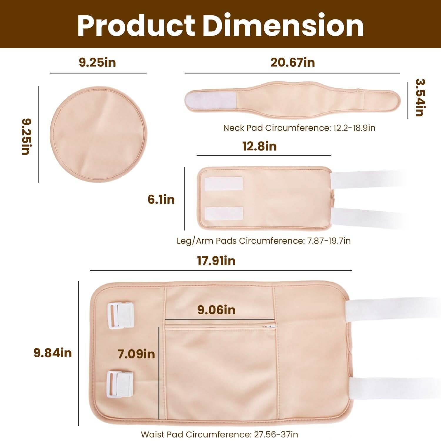 Lot de 6 : Enveloppes à l'huile de ricin