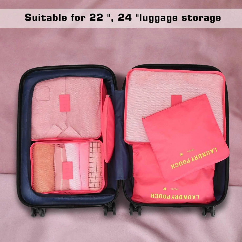 6 pièces : Cubes de rangement Fitnate à compression