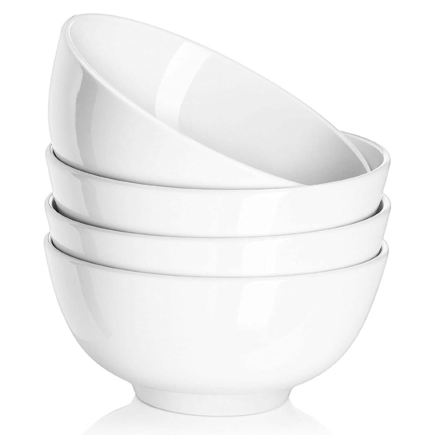 Lot de 6 : Bols ou assiettes de service en mélamine