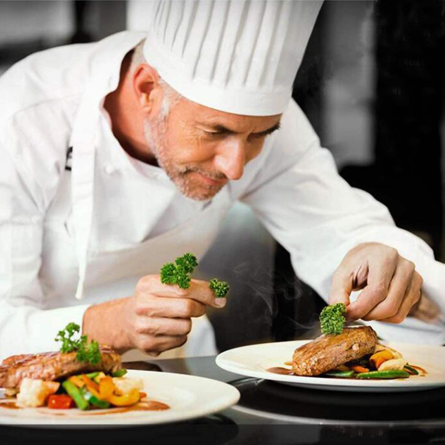 Lot de 6 : Bols ou assiettes de service en mélamine