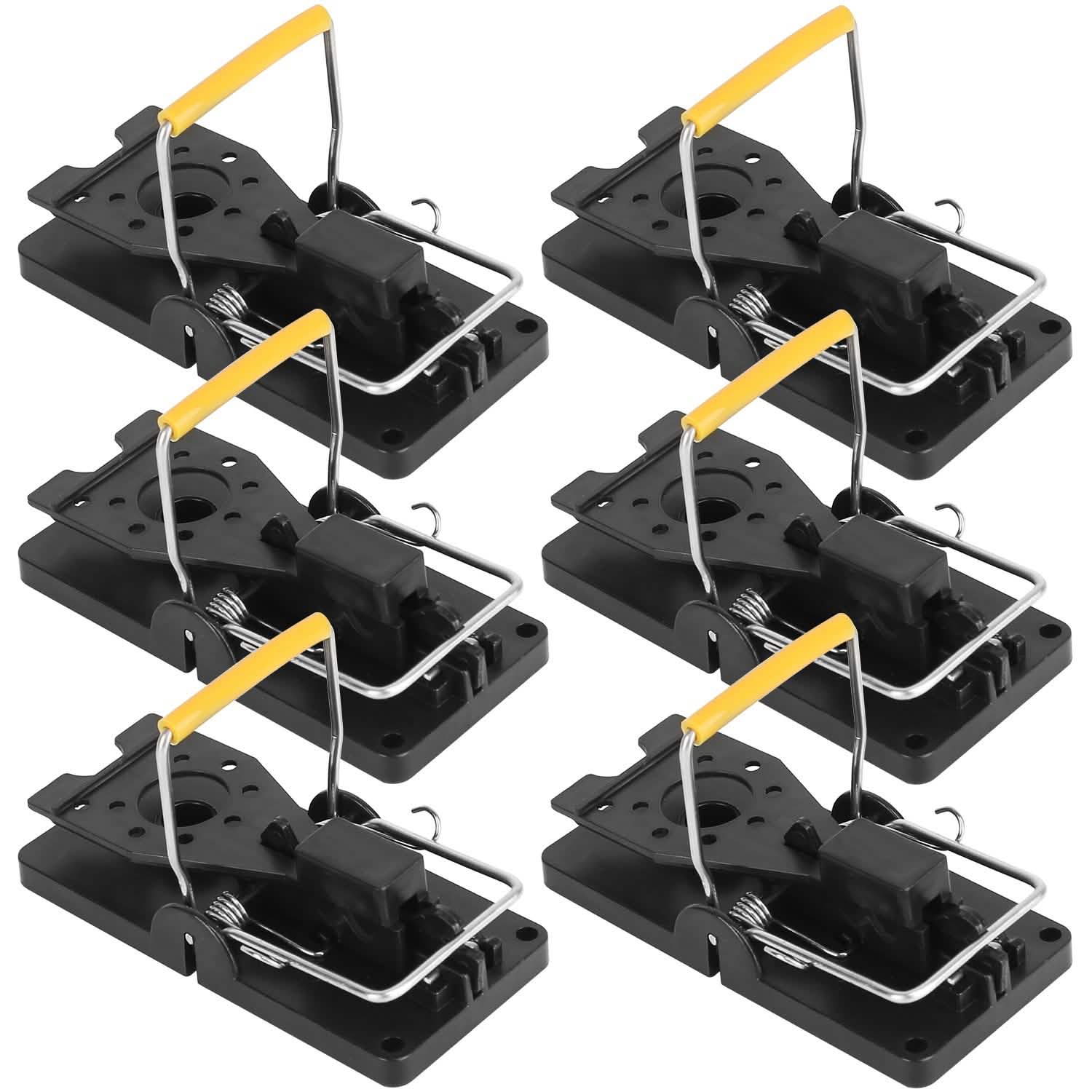 Lot de 6 : Pièges à souris réutilisables