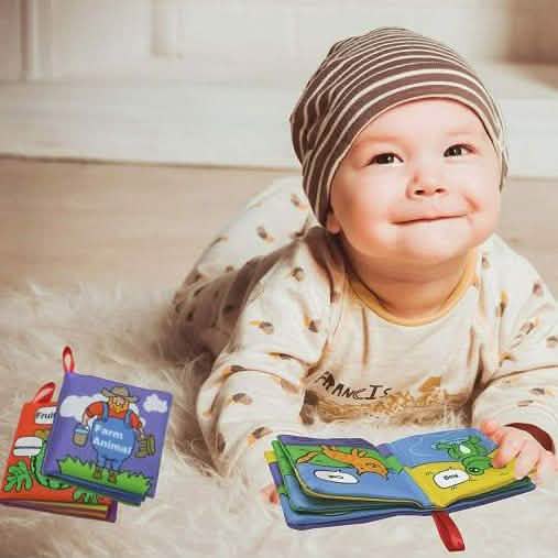 Lot de 6 : Livres en tissu doux Smart Novelty