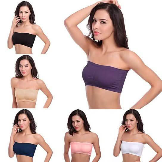 Paquet de 6 : Bandeaux rembourrés sans couture pour femmes