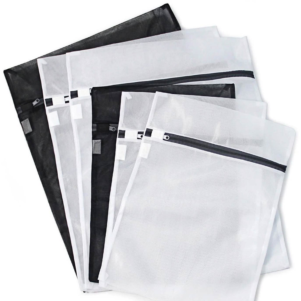 Lot de 6 : Filet de Sac de Lavage Zippé
