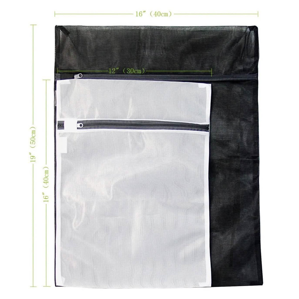 Lot de 6 : Filet de Sac de Lavage Zippé