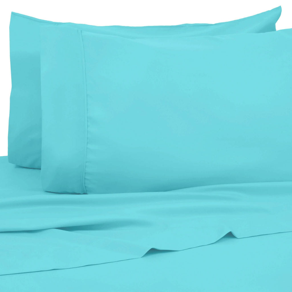 6 pièces : Draps en coton de 1 200 fils au pouce carré