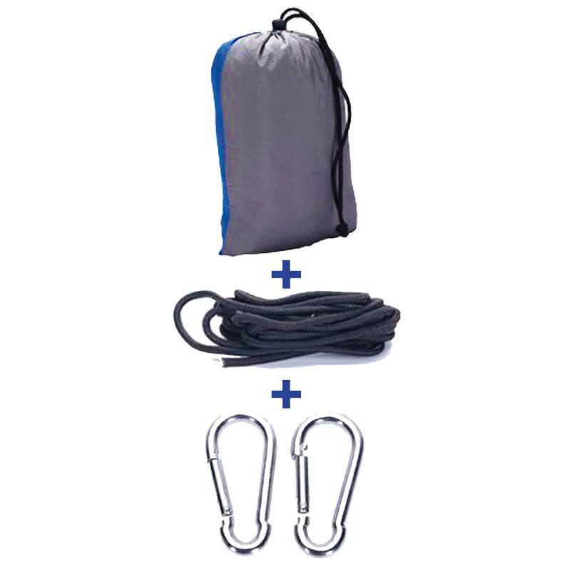 Ensemble de hamac portable 2 personnes de 6 pièces