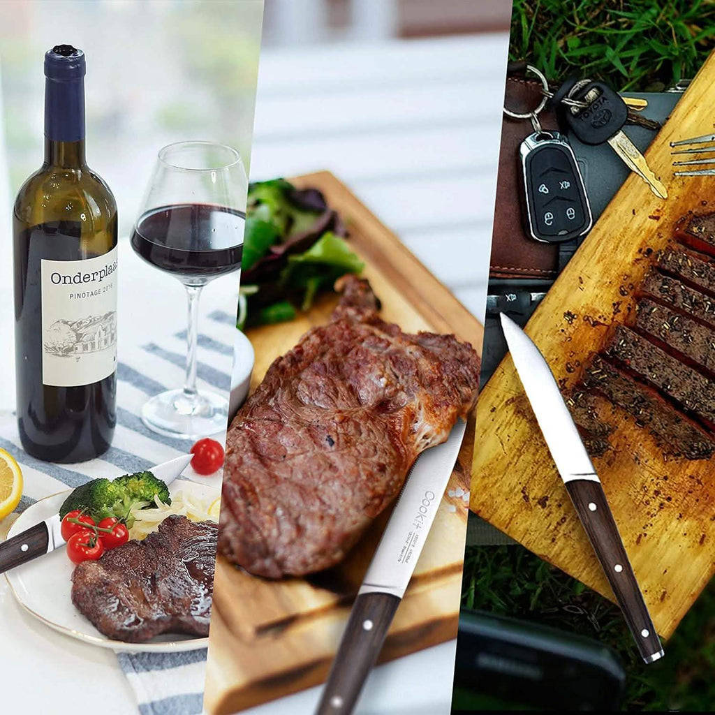 6 pièces : Ensemble de couteaux à steak Cookit