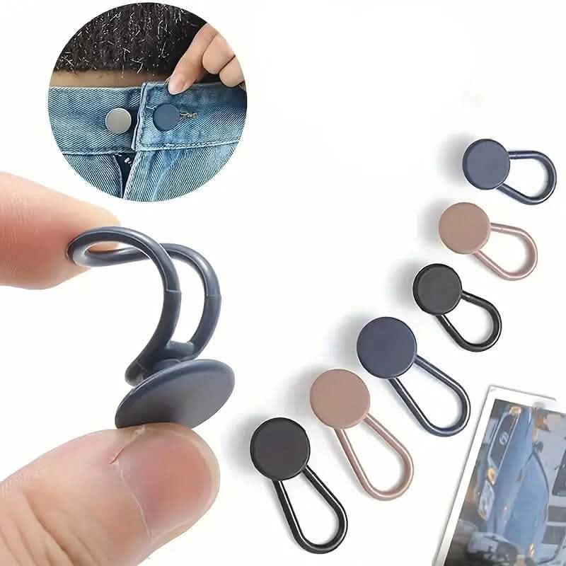 Lot de 6 : Extensions de tour de taille durables pour jeans