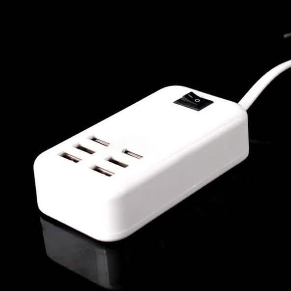 Adaptateur secteur mural 6 ports USB pour appareils alimentés par USB