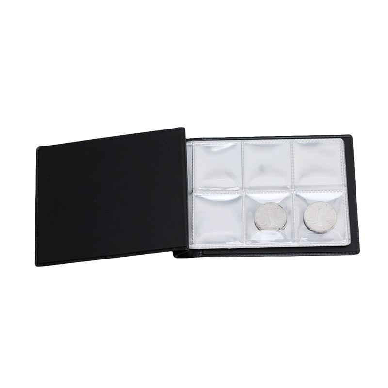 60 poches Pièces Album Collection Livre Mini Penny Coin Stockage Album Livre De Collection Pièce De Monnaie Titulaires Photo Albums Cadeau D'anniversaire Famille Albums De Scrapbook Famille Cadeau D'anniversaire Pour Couple