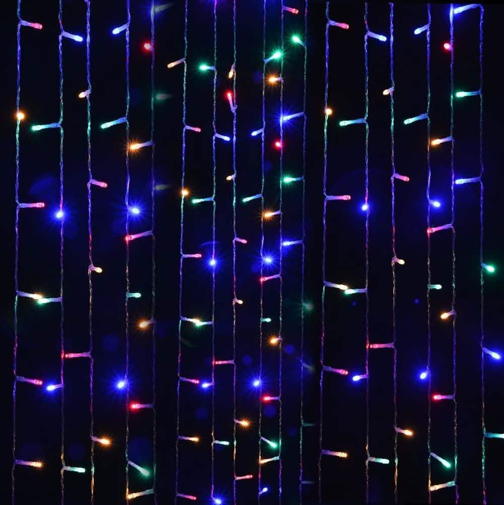 Guirlande lumineuse LED 600 étanche pour fenêtre