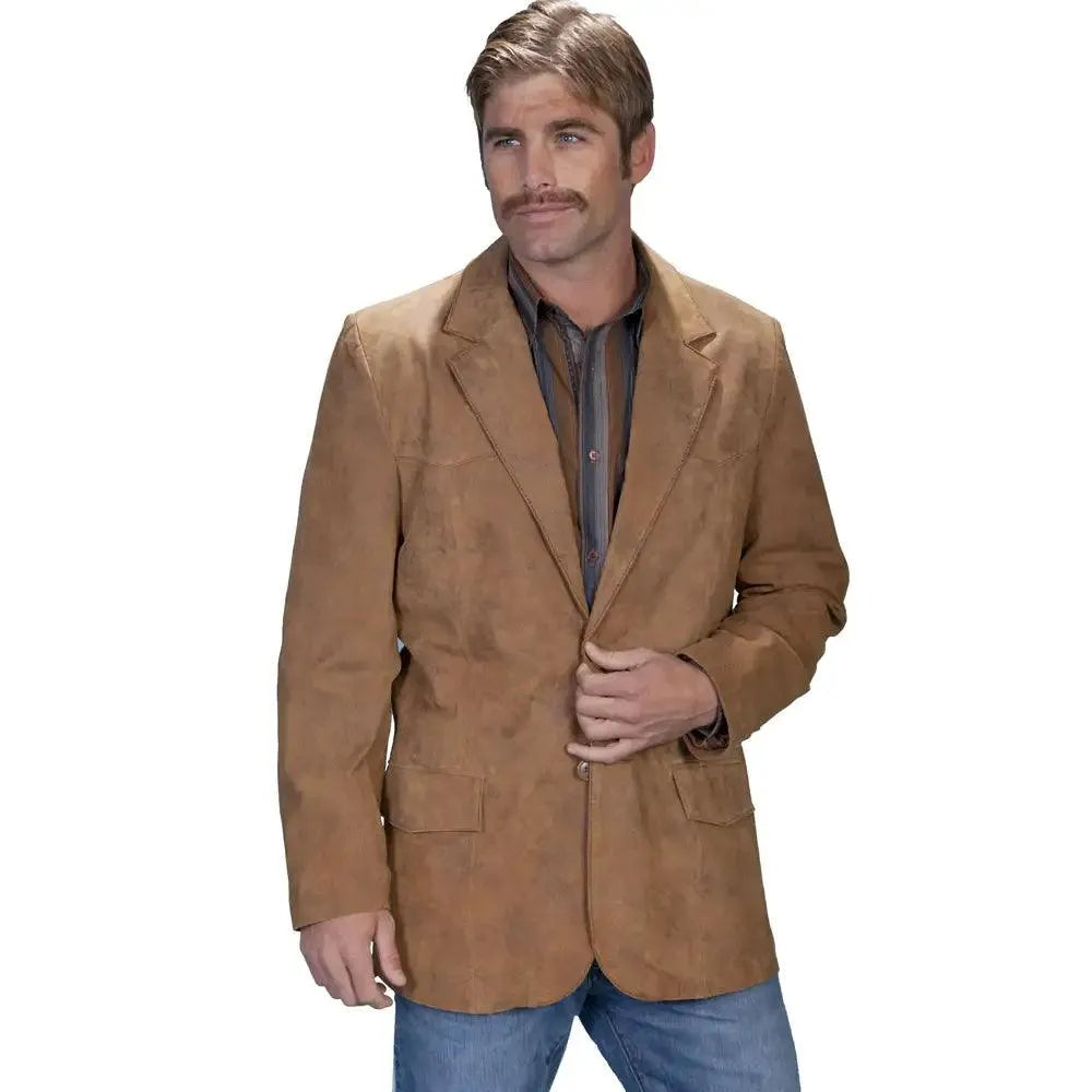 Blazer en cuir Scully Beau - Veste pour homme
