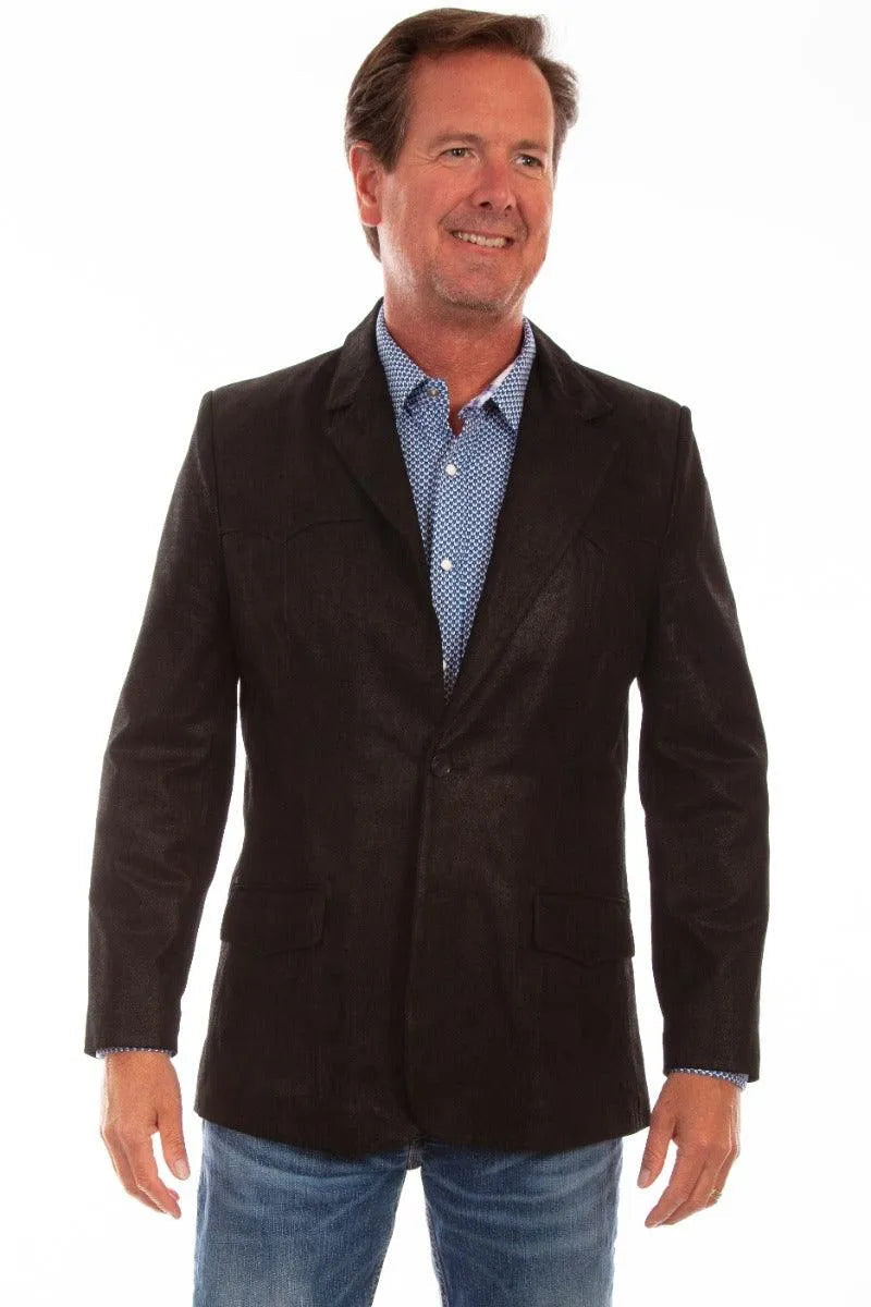 Blazer en cuir Scully Beau - Veste pour homme