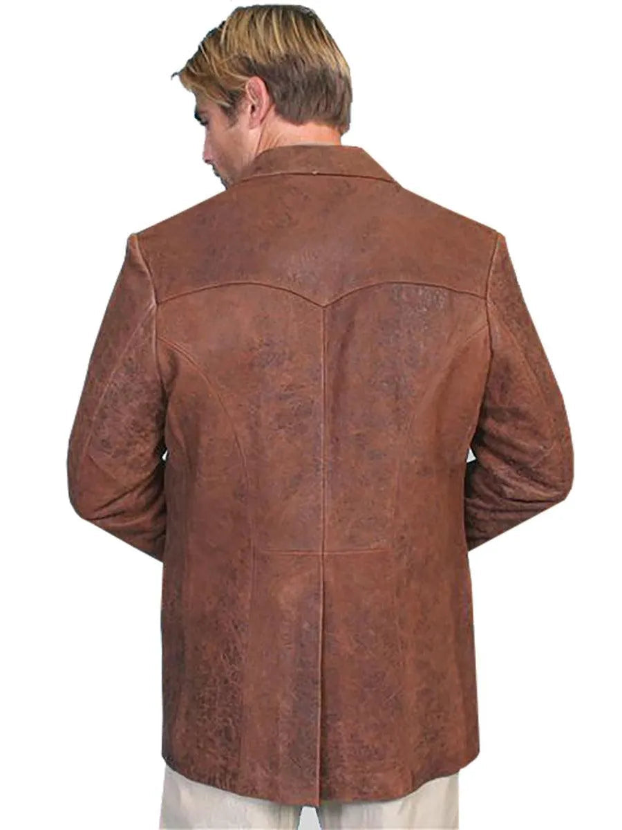 Blazer en cuir Scully Beau - Veste pour homme