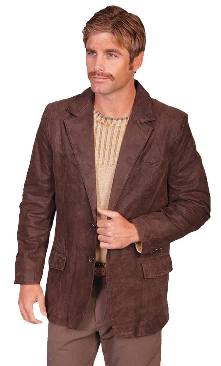 Blazer en cuir Scully Beau - Veste pour homme
