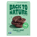 Back To Nature Biscuits Fudge Menthe - Végan, Sans OGM, Faits à base de farine de blé, Snacks Délicieux, 156 g