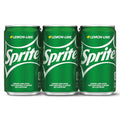 Coca-Cola Sprite Mini Canettes - Paquet de 6, 7,5 oz liq.