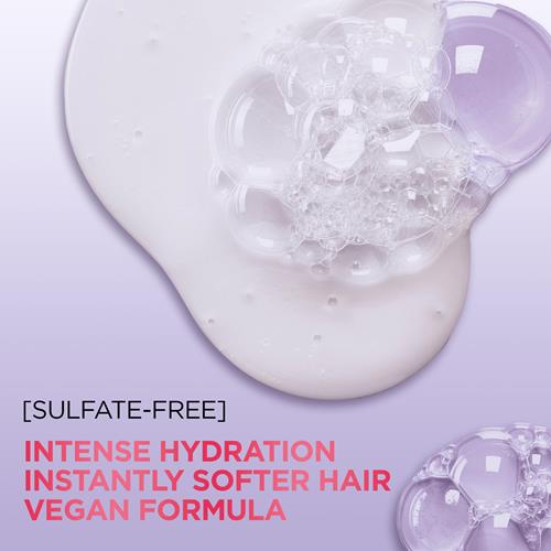 Shampooing hydratant sans sulfate L’Oréal Paris, soins capillaires pour cheveux colorés aux extraits botaniques de romarin, Everpure, 250 ml