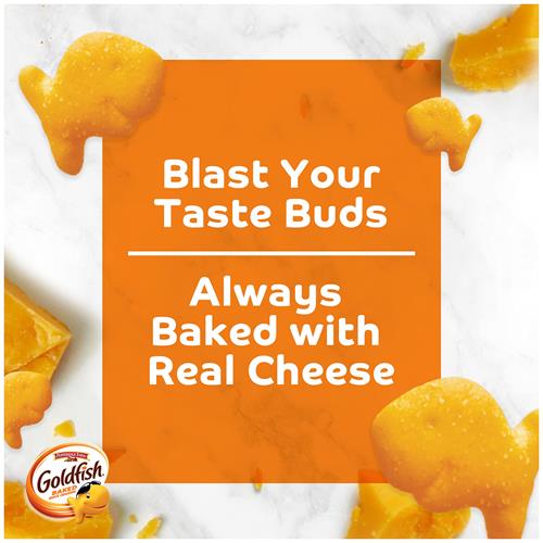 Biscuits salés Goldfish Flavor Blasted Xtra Cheddar, boîte de 774 g