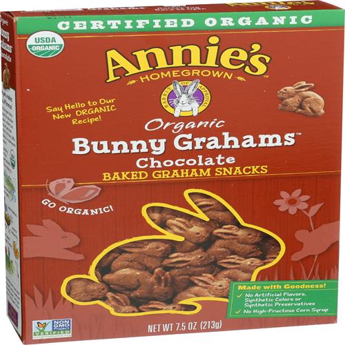 Annies Homegrown Lapins en Chocolat Bio, 213 g