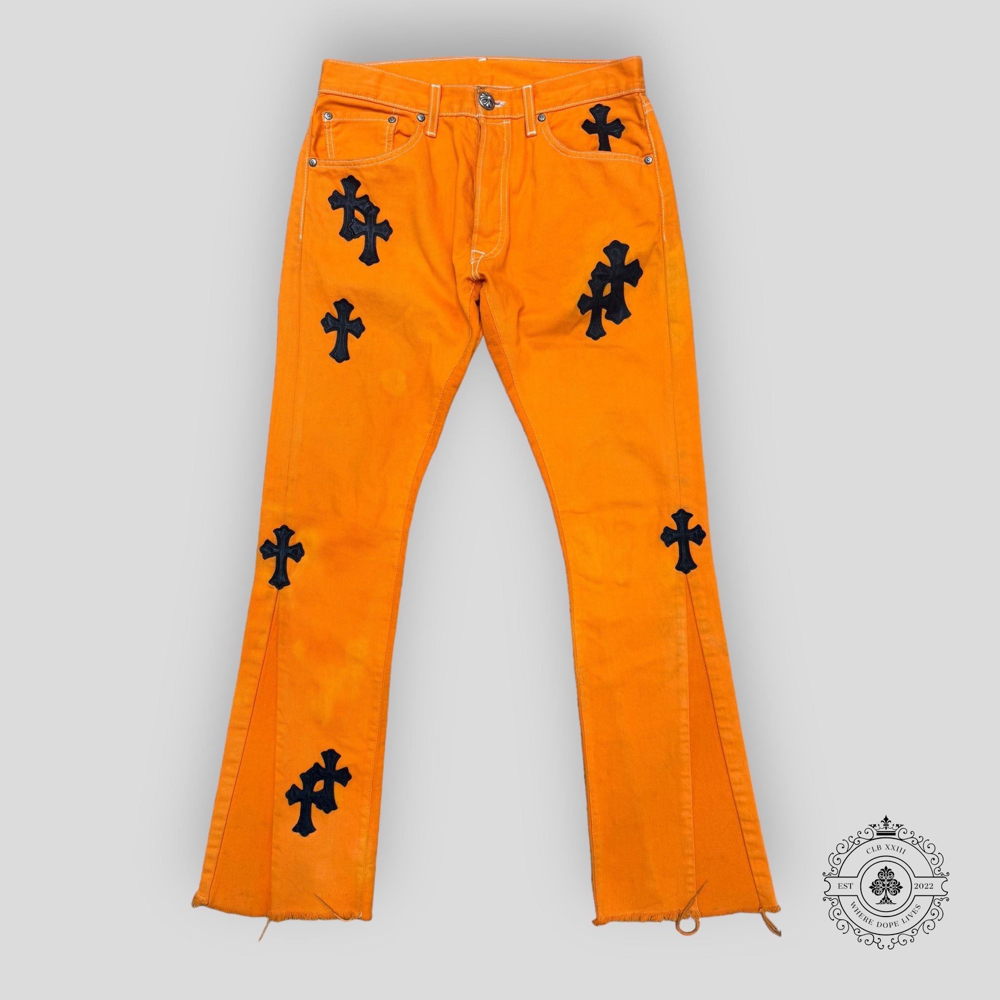 Chrome Hearts Off White Gallery Dept. Jean Évasé