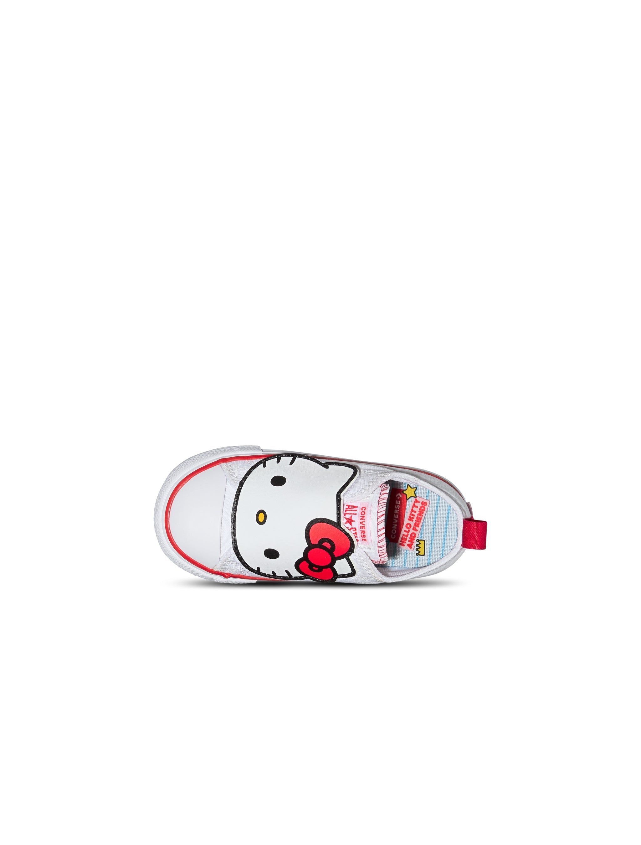 Converse x Hello Kitty (TD) Chuck Taylor All-Star One Strap - Blanc/Rouge