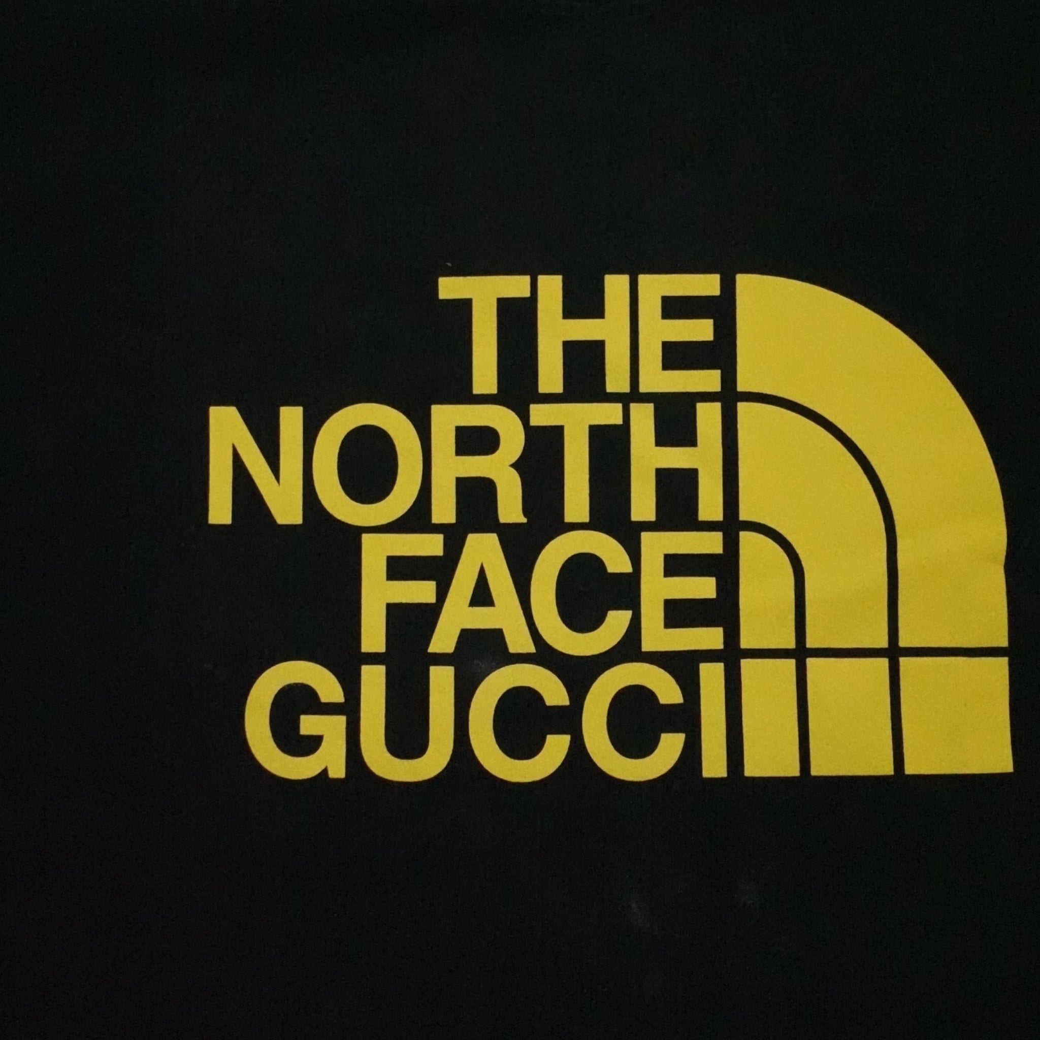 T-shirt Gucci The North Face noir