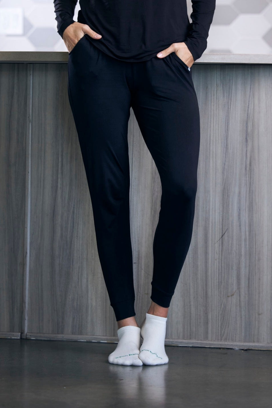 Pantalon de jogging en bambou pour femme