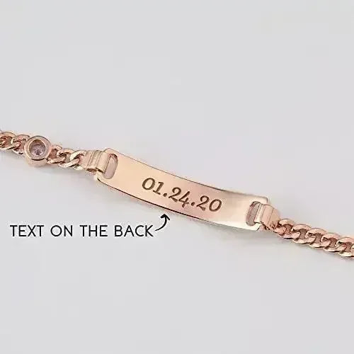 Bracelet bébé, cadeau d'anniversaire pour enfant, bracelet prénom enfant, bracelet tout-petit
