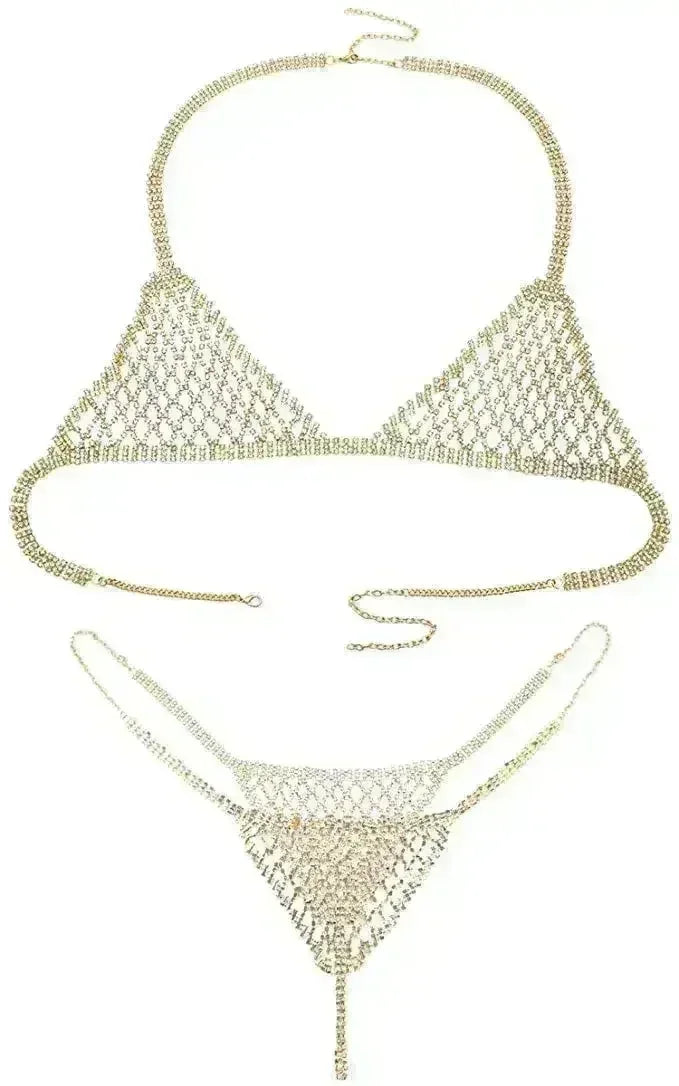 Ensemble Bikini 2 pièces Cotte de Mailles Festival