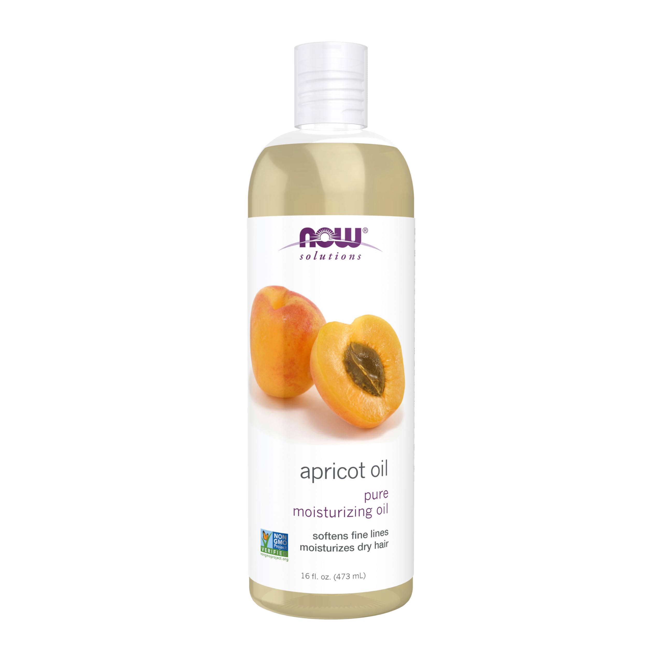 Now Solutions Huile de noyau d'abricot 473 ml - 7666