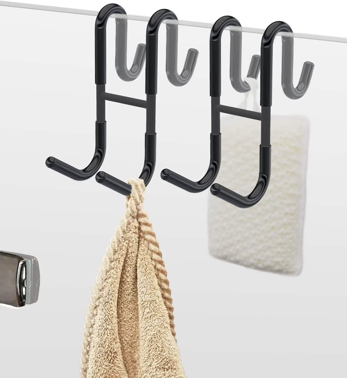 Crochet de Douche à Suspendre Anti-Rouille – Crochet Suspendu Multifonctionnel Robuste