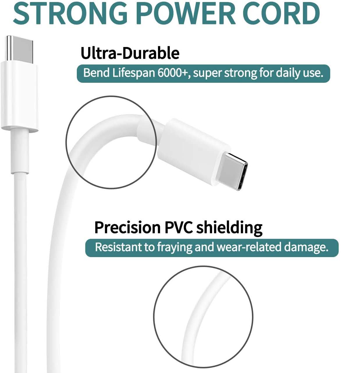 Adaptateur secteur USB C 61W pour MacBook