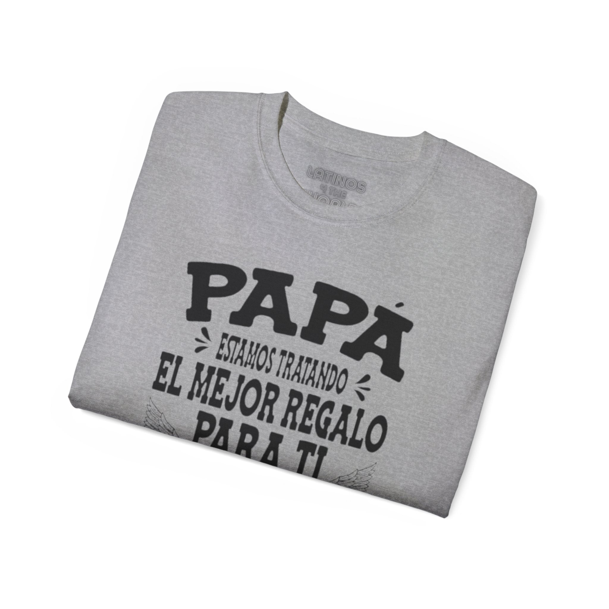 T-Shirt "PAPA, on te prépare le plus beau des cadeaux..." | Fête des Pères | 4 Couleurs