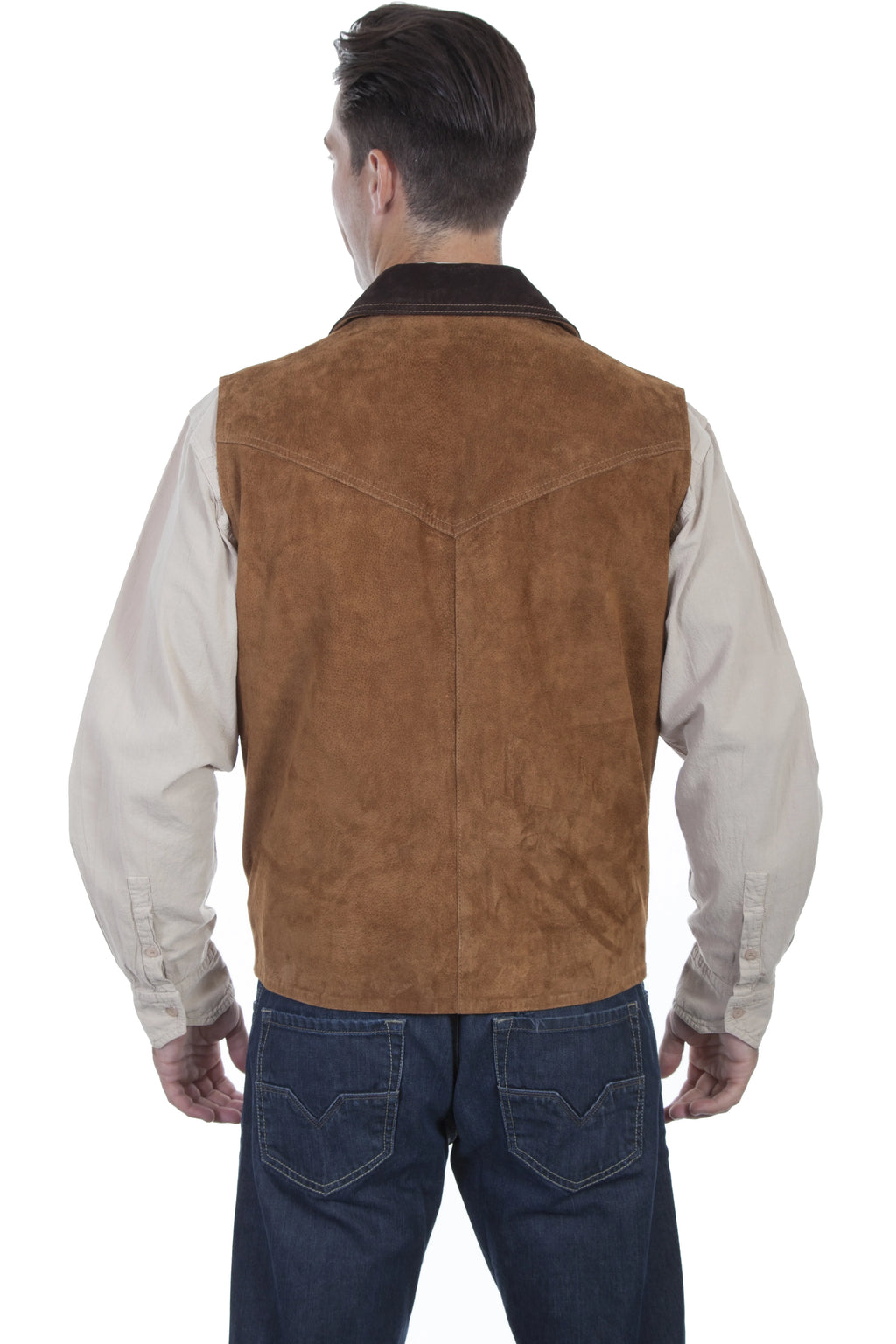 Scully Dusty Ridge (621 Calf Suede) – Gilet pour hommes