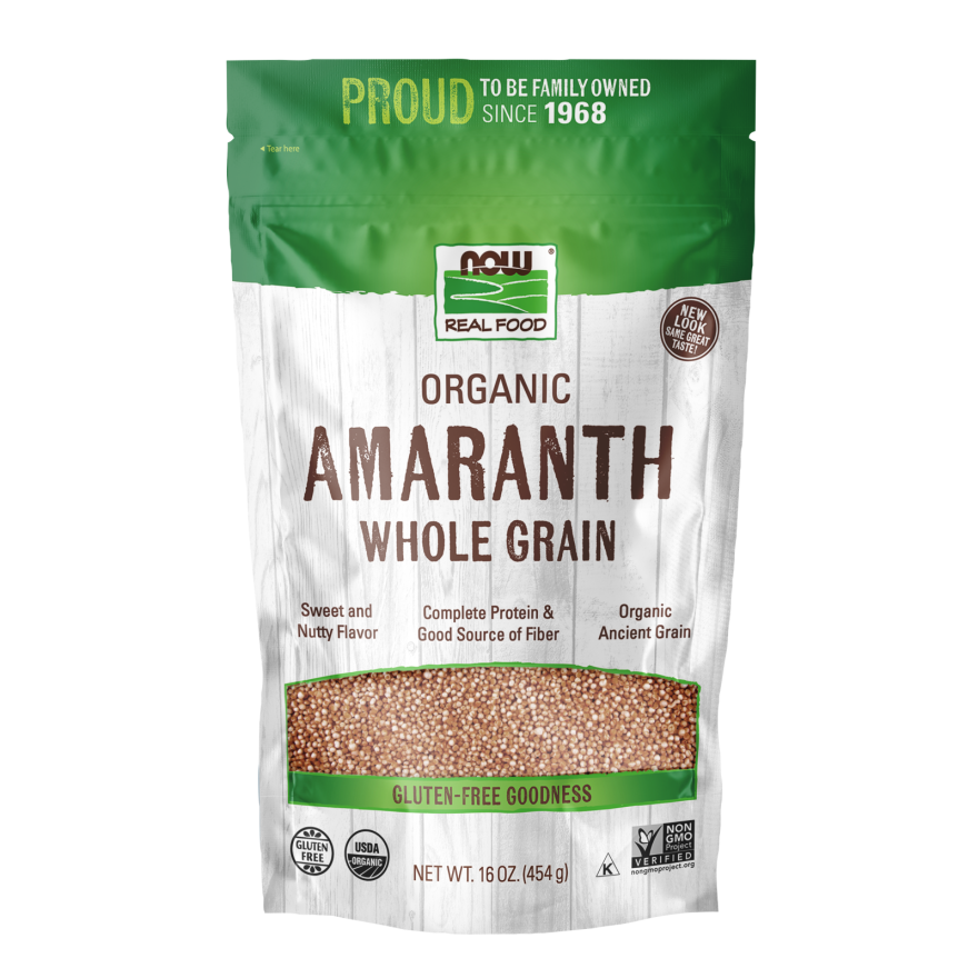 Now Living Now Grains d'amarante biologiques 454g - 6211