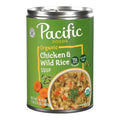 Soupe biologique poulet et riz sauvage Pacific Foods, boîte de 462 g