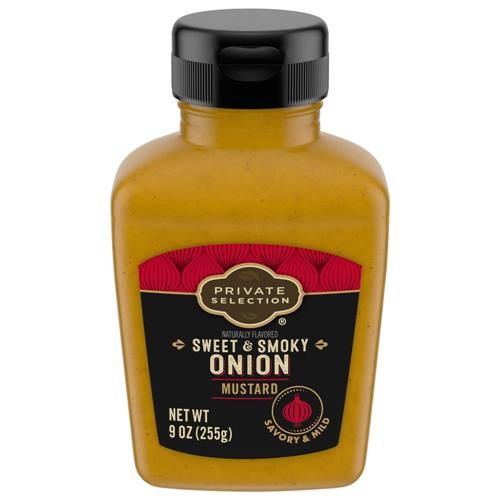 Moutarde à l'oignon douce et fumée Sélection Privée 9 oz