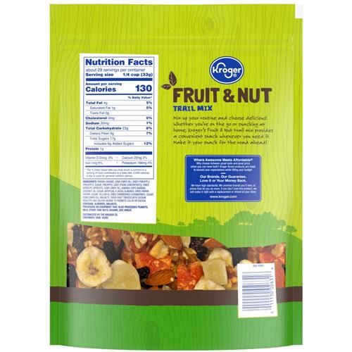 Mélange montagnard aux fruits et noix Kroger 964 g
