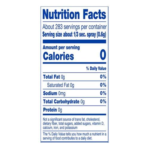 Vaporisateur de cuisson antiadhésif saveur beurre Kroger 170 g