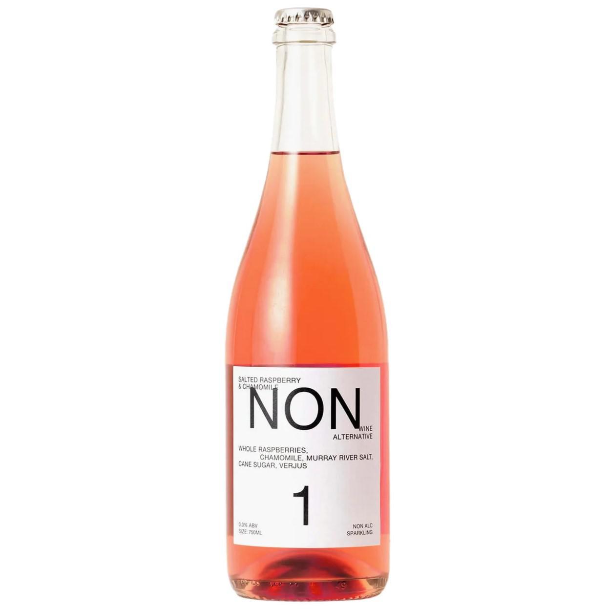 NON - 'NON 1' Vin désalcoolisé framboise salée & camomille (750ML)