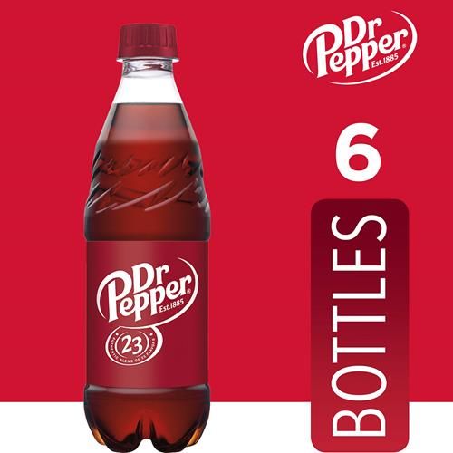 Dr Pepper - 16,9 oz, paquet de 6